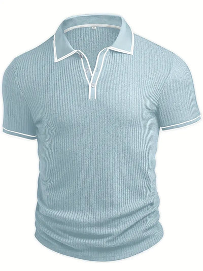 Naël™ | Tailored Knit Polo Shirt