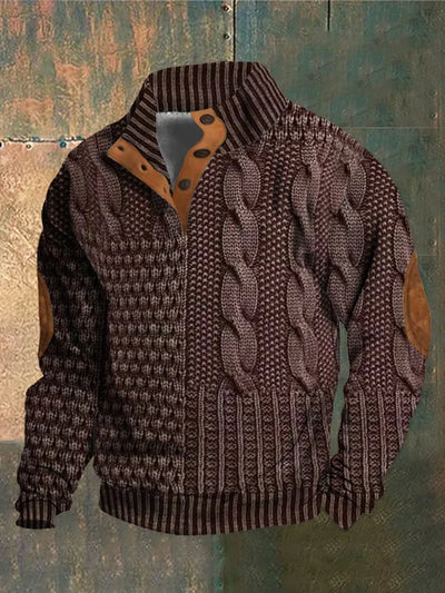 Kaelix™ | Patterned Cozy Knit Sweater For Men