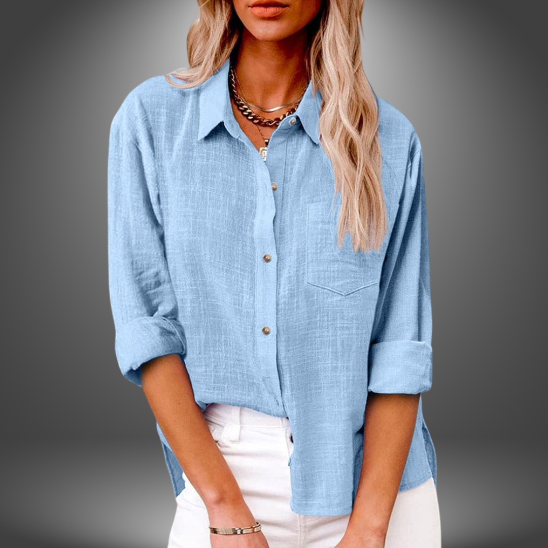 Veronique™ | Premium Cotton Blouse