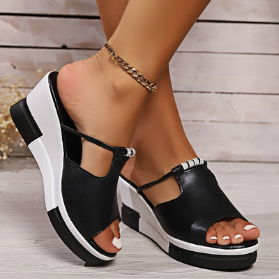 Sylvie™ | Arch Support Wedge Sandals