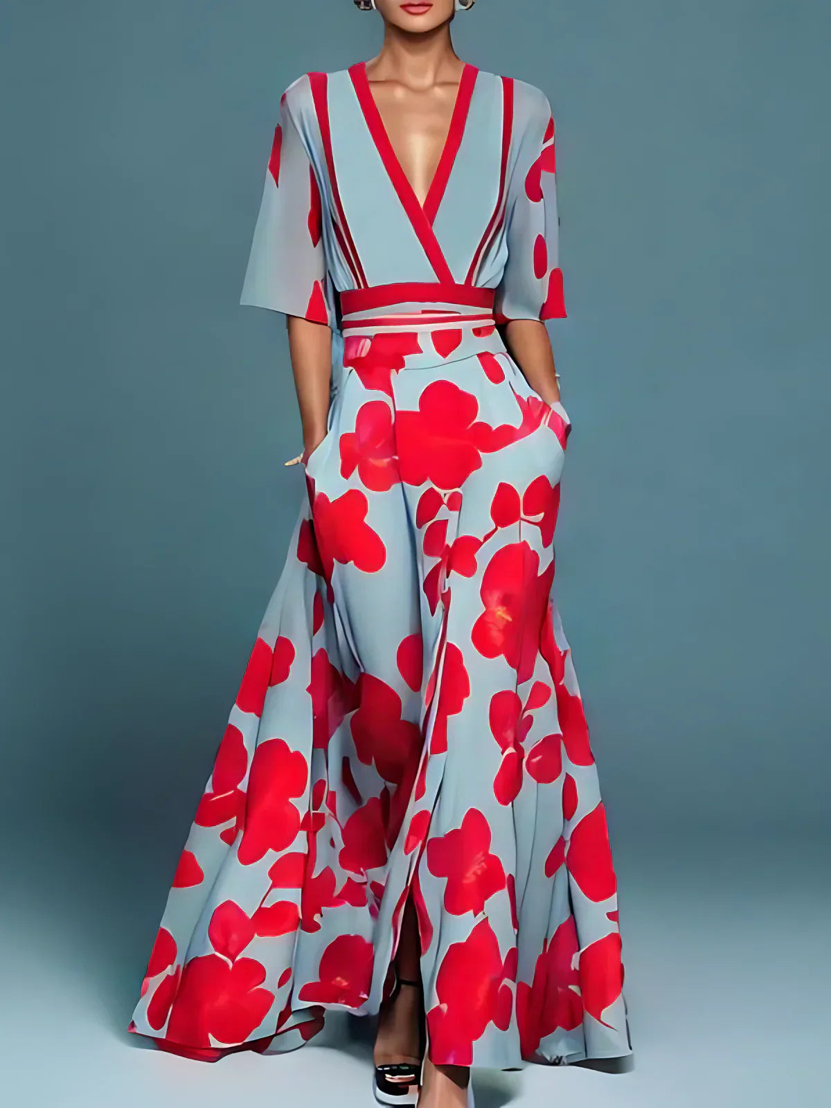 Hazel™ | Elegant Floral Dress