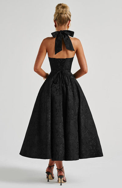 Jézabel™ | Elegant Halter Midi Dress