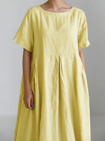 Celeste™ | Linen Maxi Dress