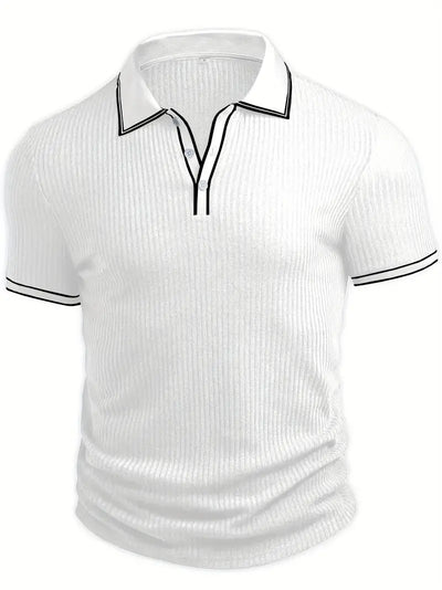 Naël™ | Tailored Knit Polo Shirt