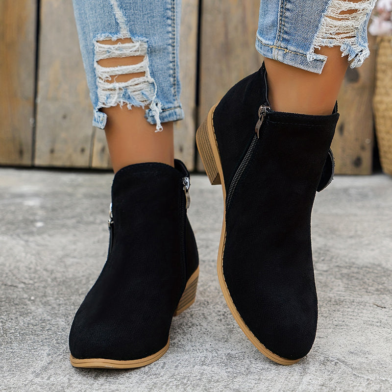 Solvène™ | Chic Ankle Boots