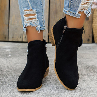 Solvène™ | Chic Ankle Boots