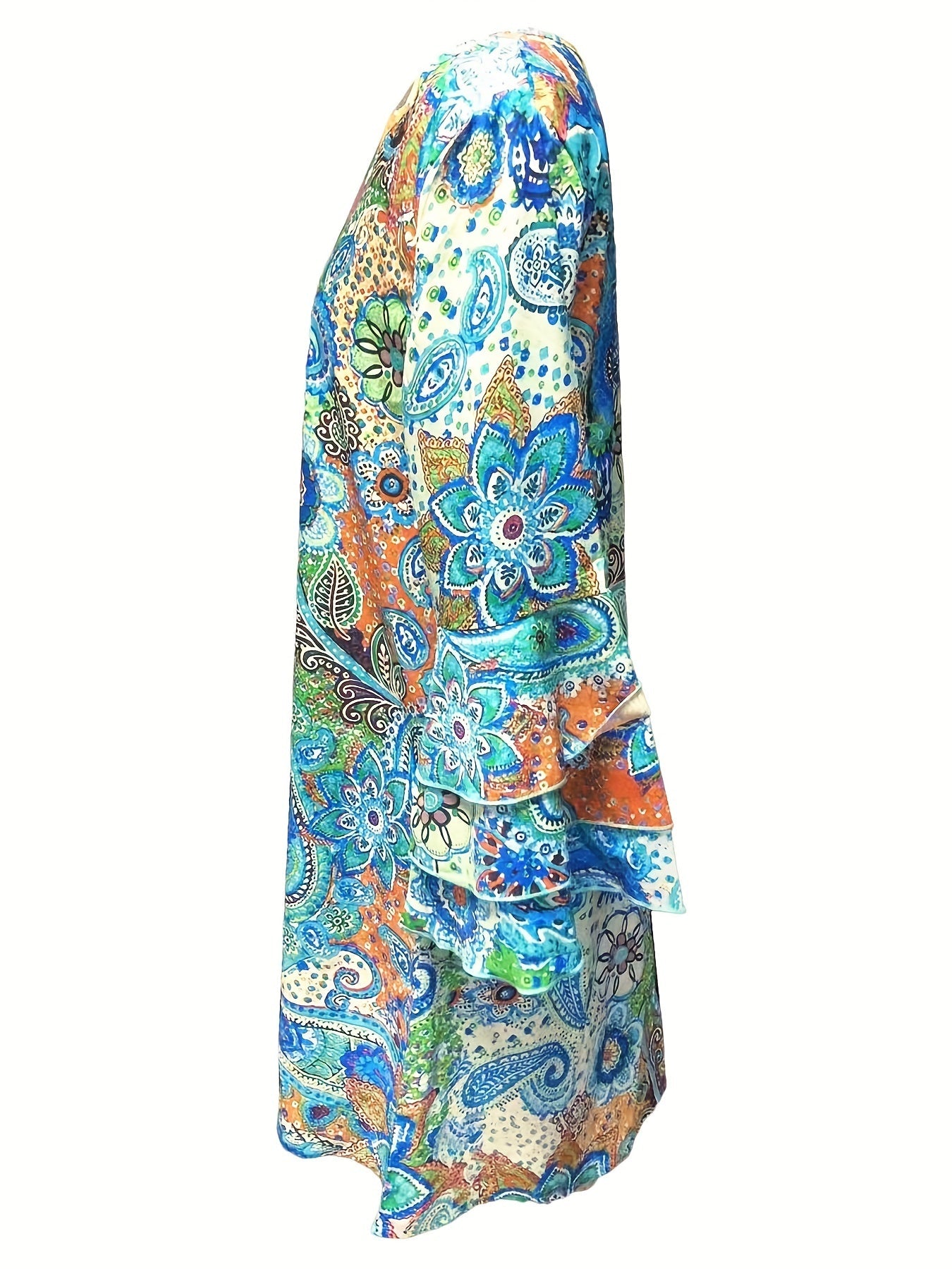 Norah™ | Floral V-Neck Dress
