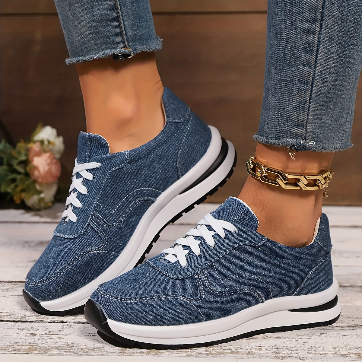 Branae™ | Lightweight Denim Sneakers
