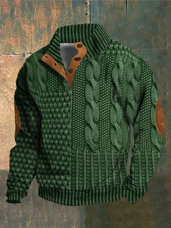 Kaelix™ | Patterned Cozy Knit Sweater For Men