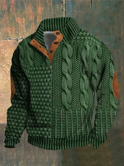 Kaelix™ | Patterned Cozy Knit Sweater For Men