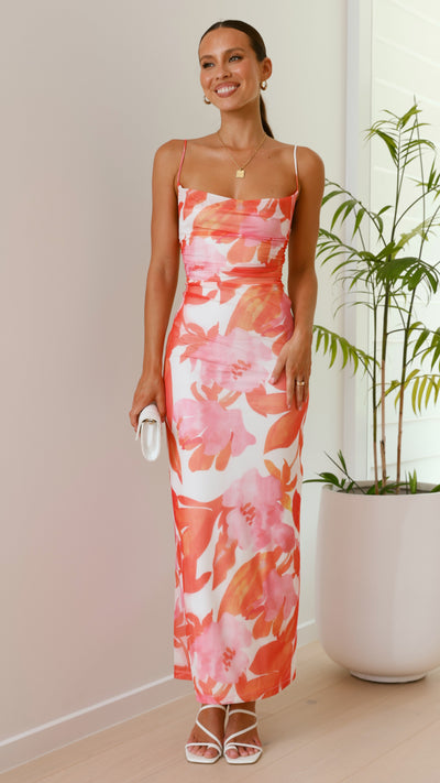 Ashley™ | Floral Maxi Dress