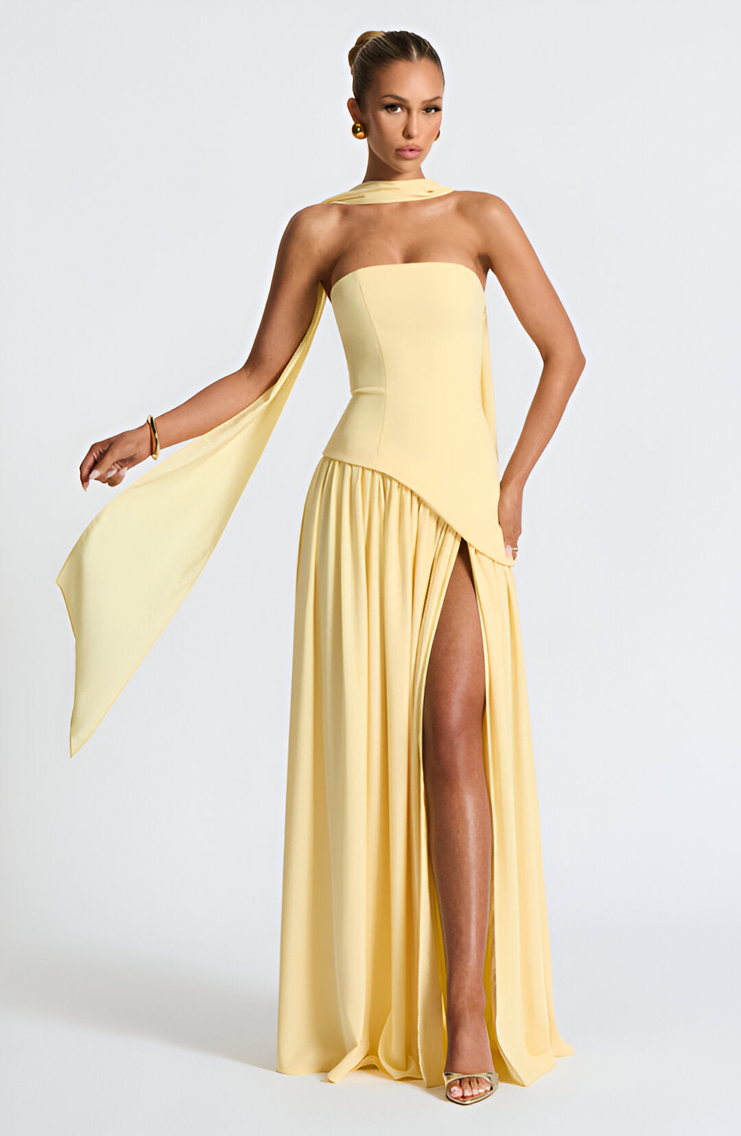 Tiviane™ | Radiant Strapless Evening Gown