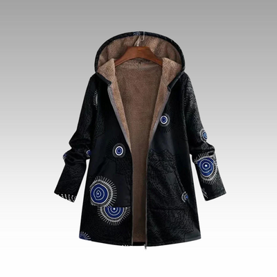 Soléna™ | Ethnic Warm Hooded Coat