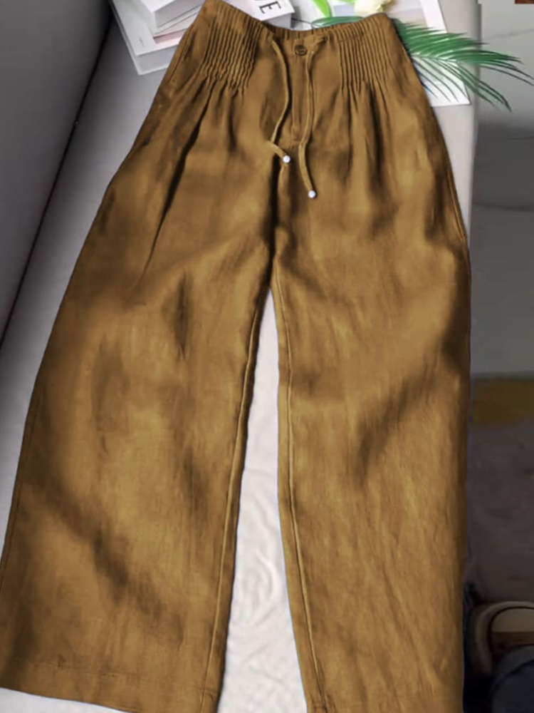 Freesia™ | High-Waisted Wide-Leg Lounge Pants