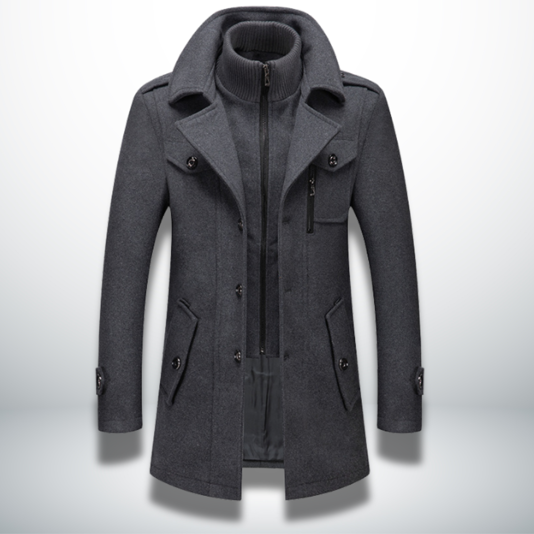 Duvall™ | Luxury Wool Blend Coat