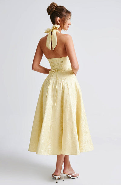 Jézabel™ | Elegant Halter Midi Dress