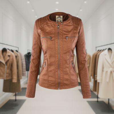 Brinlee™ | Women's Leather Jacket