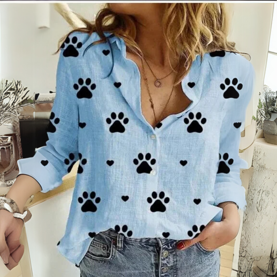 Chloe™ | Vintage Bloom Floral Blouse