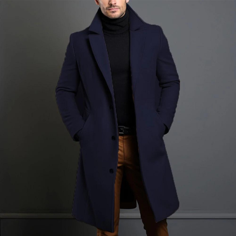 Adrien™ | Long Wool Overcoat
