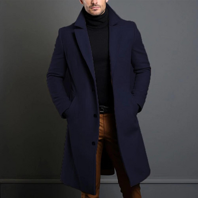 Adrien™ | Long Wool Overcoat