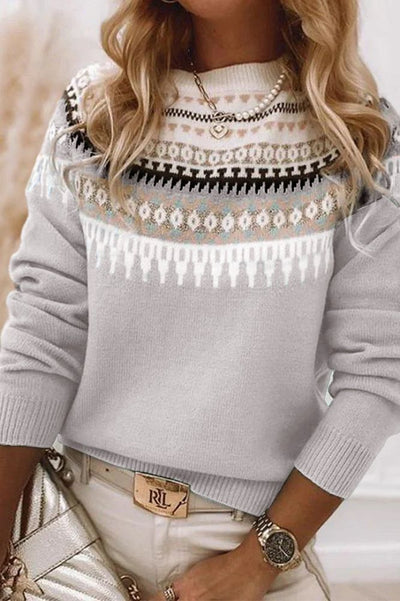 Aurélise™ | Nordic Knit Sweater