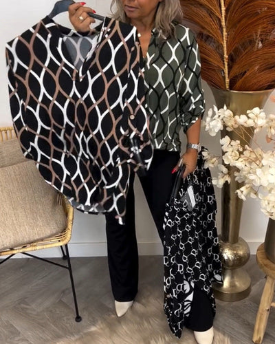 Faelyne™ | Casual Blouse with Long Sleeves