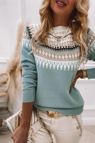 Aurélise™ | Nordic Knit Sweater