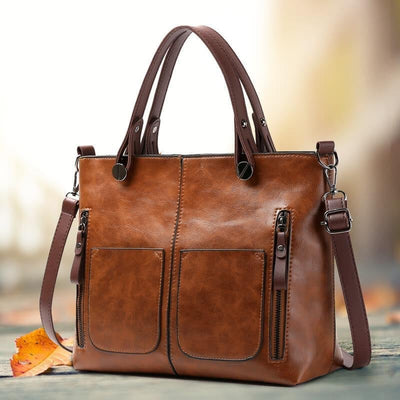 Rosalie™ | Women’s Vintage Leather Tote Bag