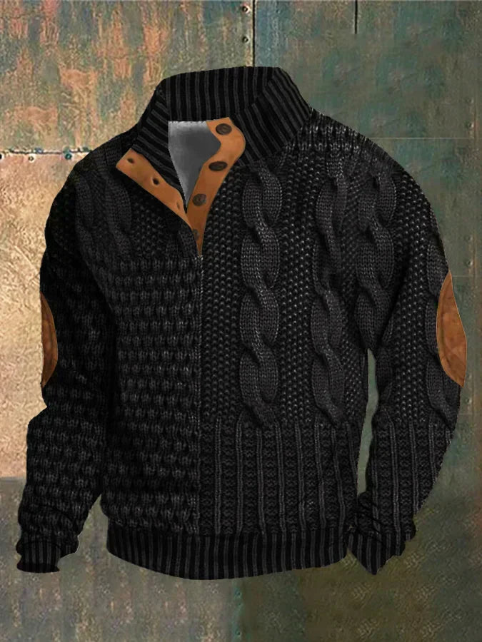 Kaelix™ | Patterned Cozy Knit Sweater For Men