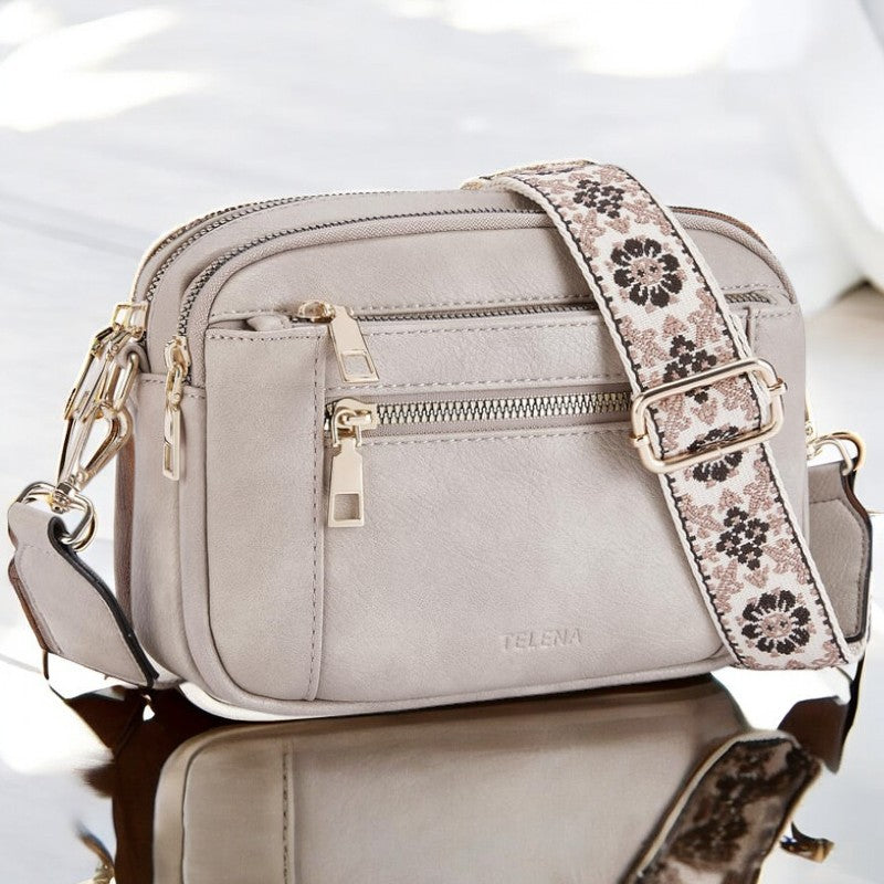 Brelia™ | Refined Leather Shoulder Bag