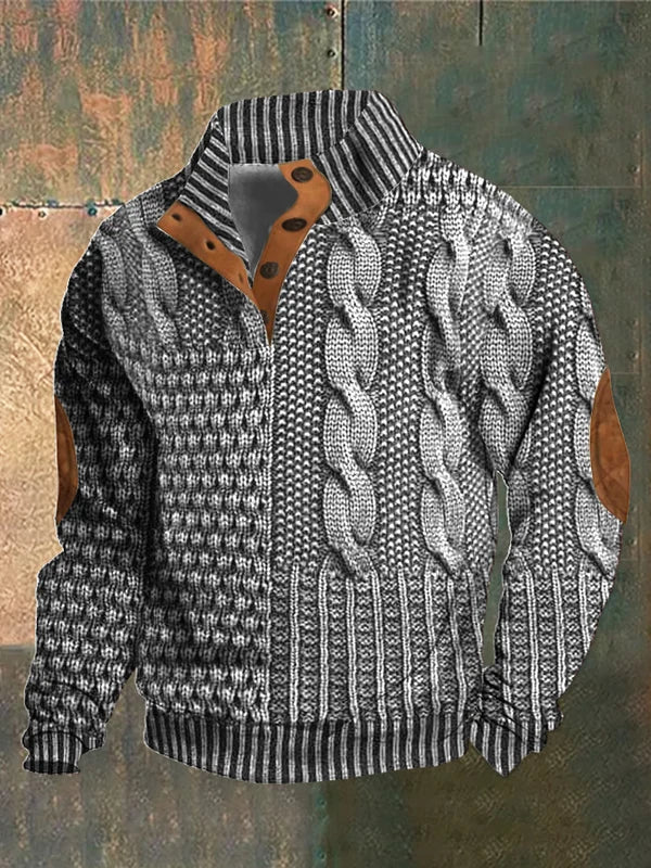 Kaelix™ | Patterned Cozy Knit Sweater For Men