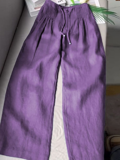 Freesia™ | High-Waisted Wide-Leg Lounge Pants