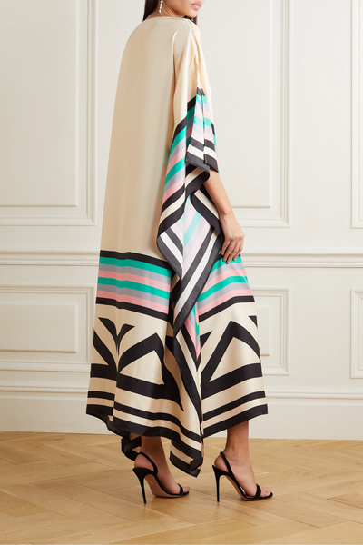 Karly™ | Striped Print Patchwork Dress