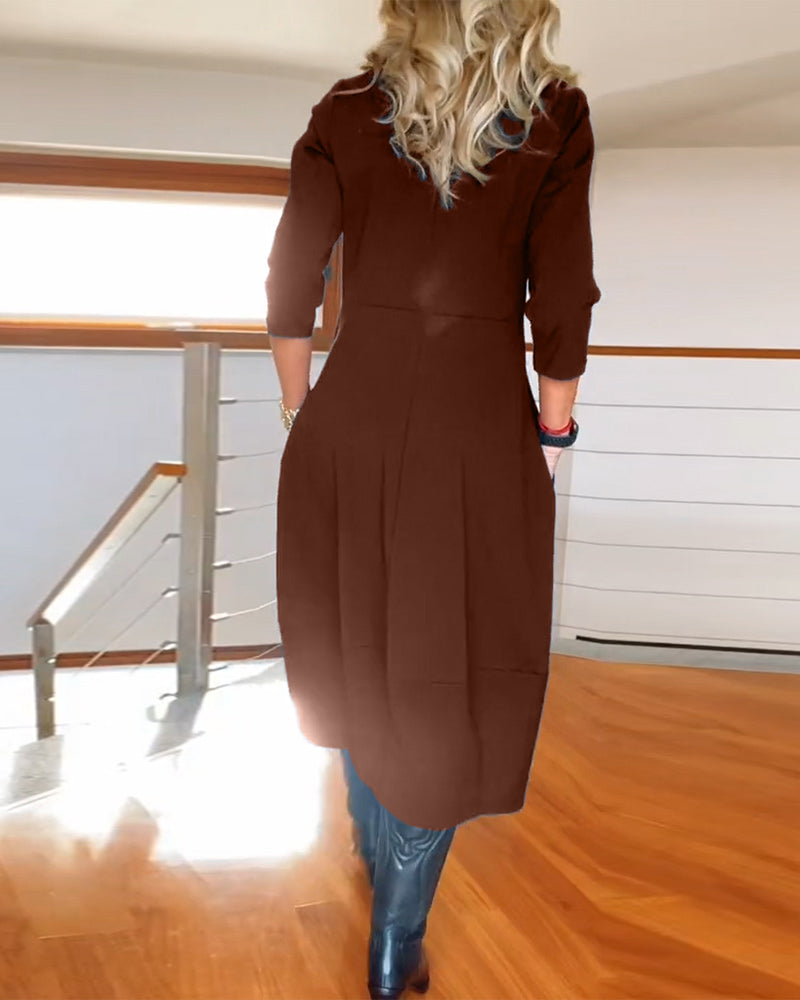 Uma™ | Elegant Dress With Handmade Details