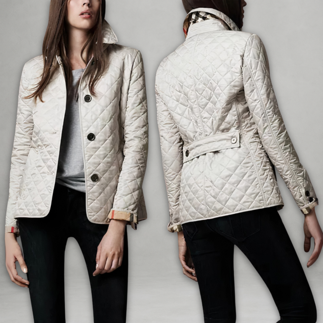 Delyane™ | Quilted Elegance Coat