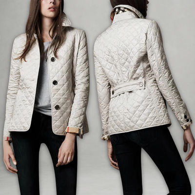 Delyane™ | Quilted Elegance Coat