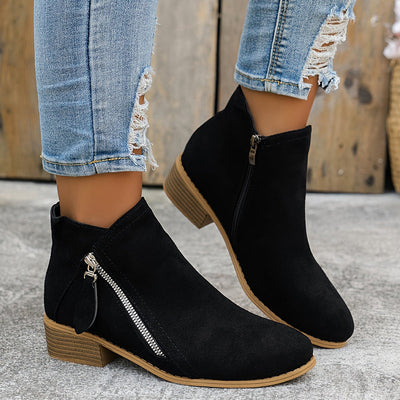 Solvène™ | Chic Ankle Boots