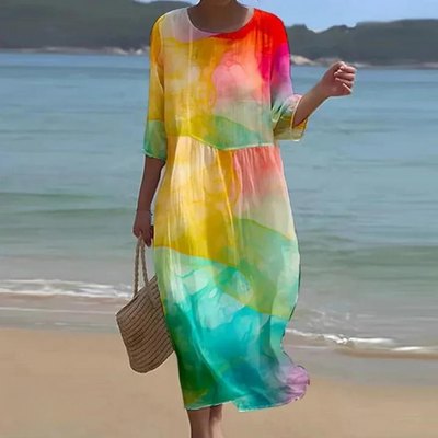 Marie™ | Elegant Floral Dress