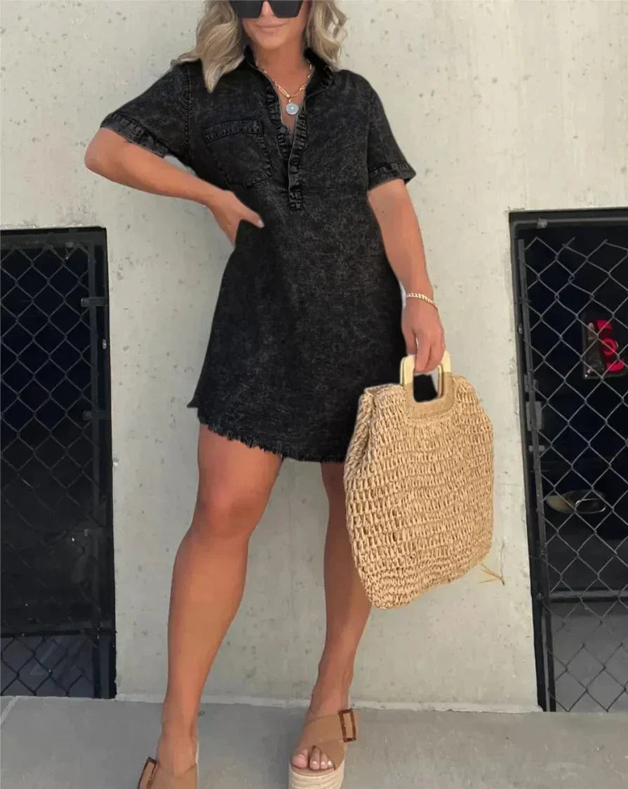 Philianne™ | Relaxed Cotton Dress