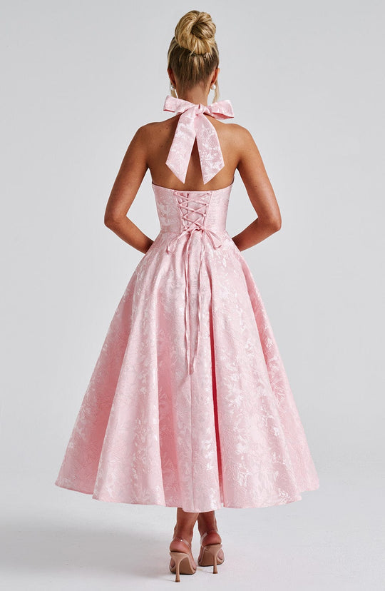 Jézabel™ | Elegant Halter Midi Dress