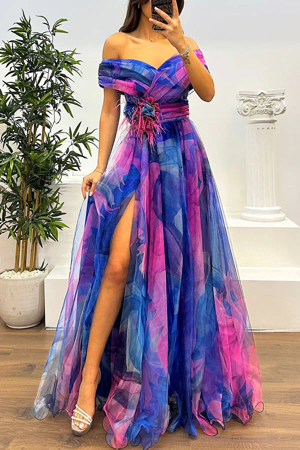 Daniela™ | Stunning Off Shoulder Maxi Dress