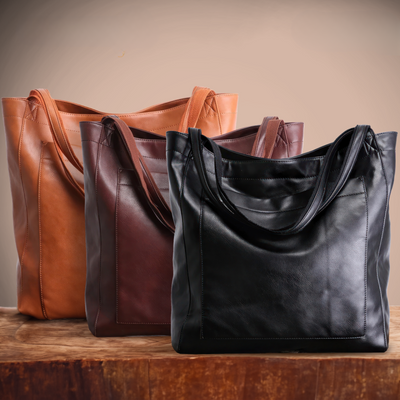 Sylvie™ | Leather Tote Bag