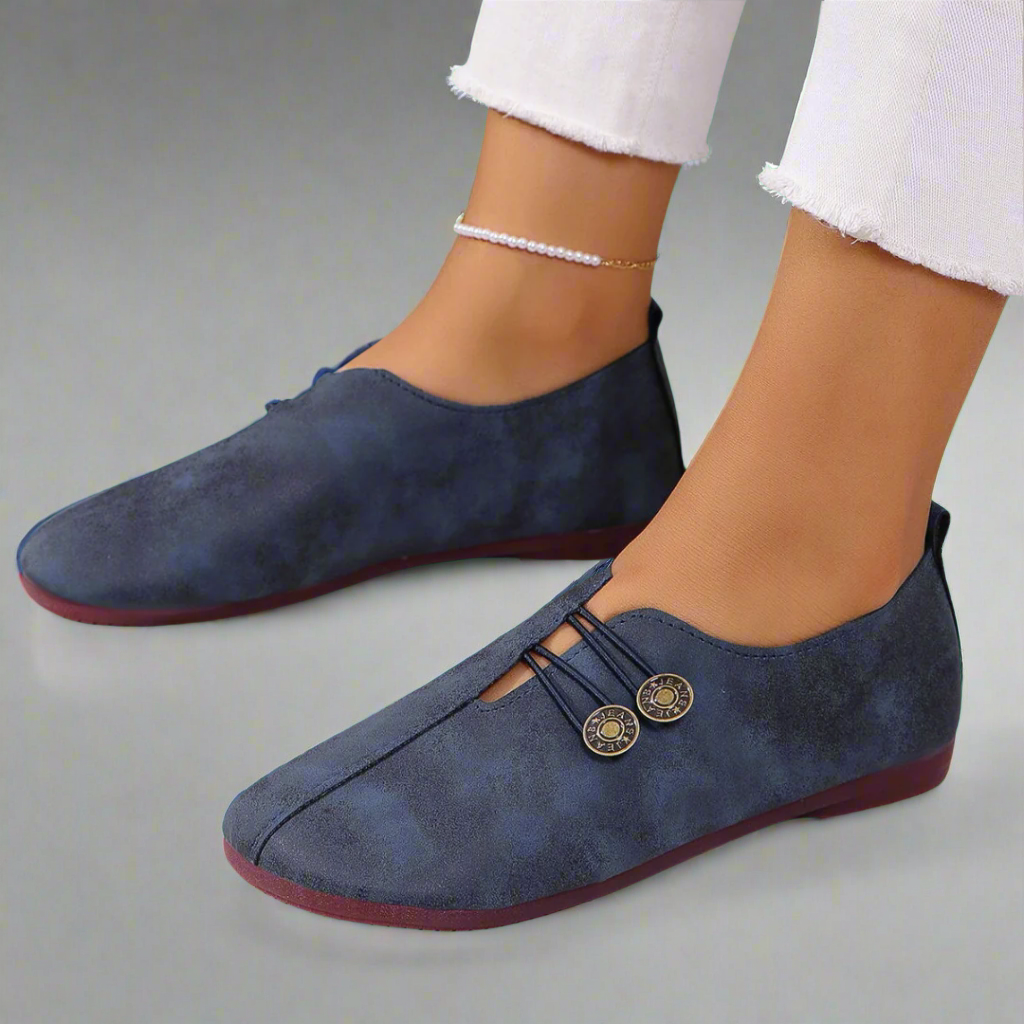 Natalia™ | Handcrafted Moccasins in Luxe Goat Suede