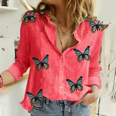 Chloe™ | Vintage Bloom Floral Blouse