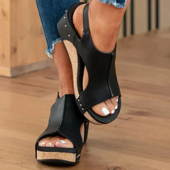 SYLVIE™ | ELEGANT AND COMFORTABLE WEDGE HEELS SANDALS