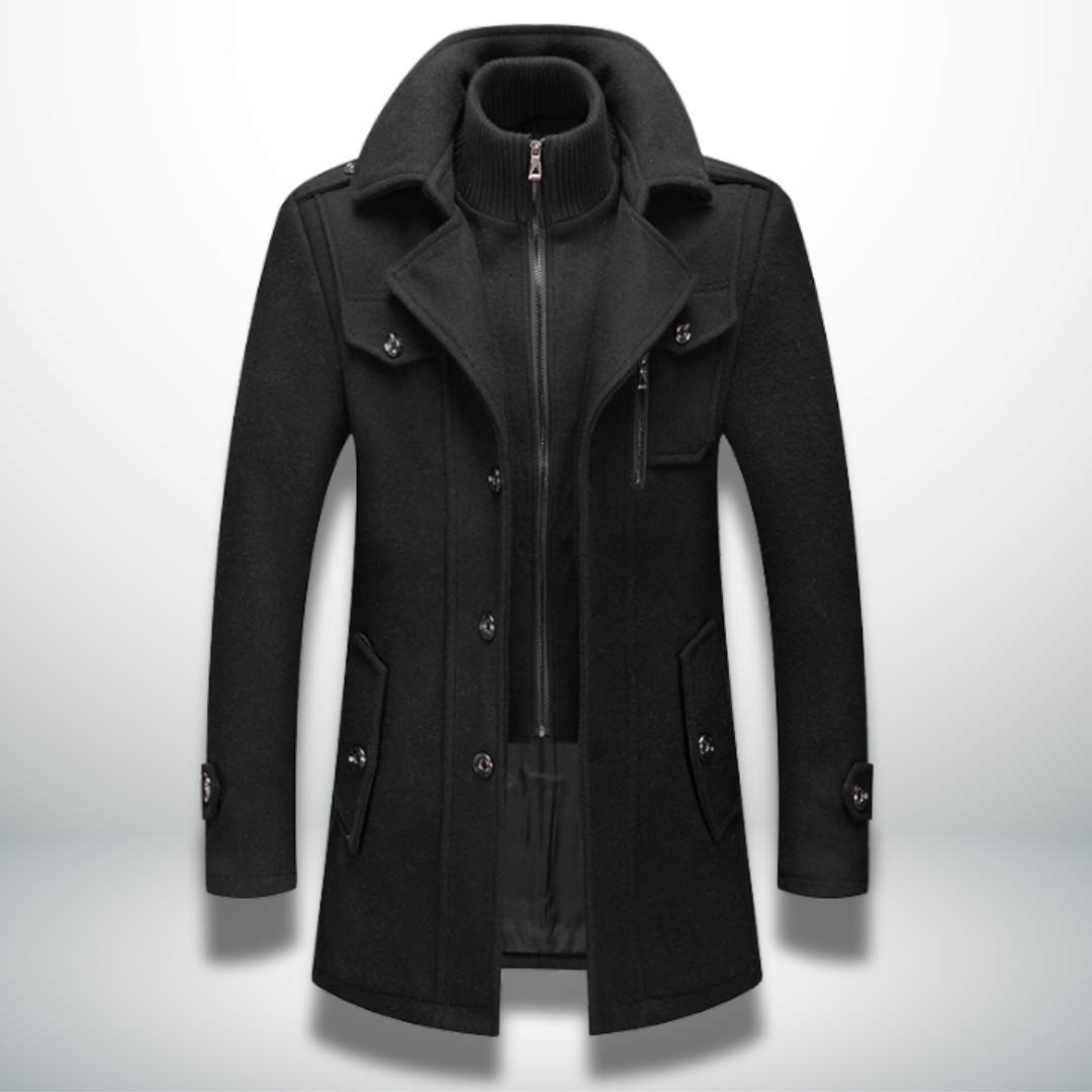 Duvall™ | Luxury Wool Blend Coat
