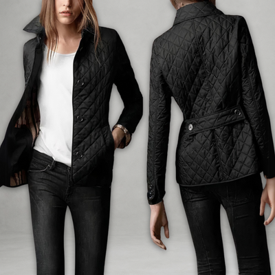 Delyane™ | Quilted Elegance Coat
