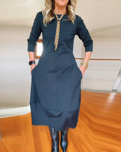 Uma™ | Elegant Dress With Handmade Details