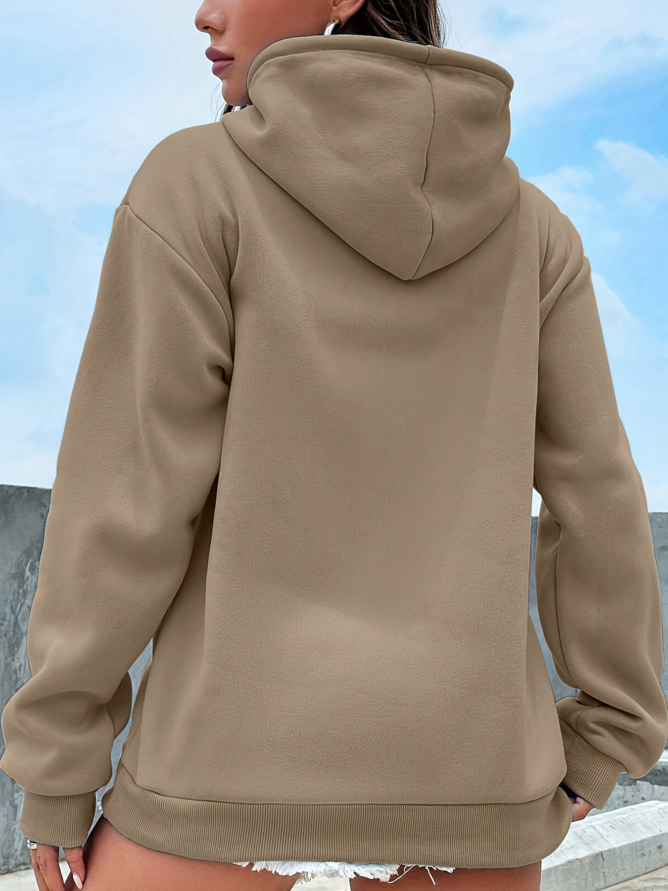 Aria™ | Heart Print Cozy Hoodie