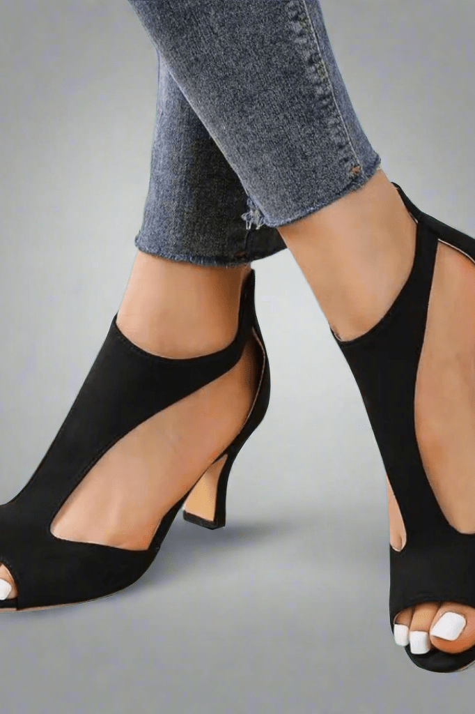 Serenya™ | Chic Cutout Heels